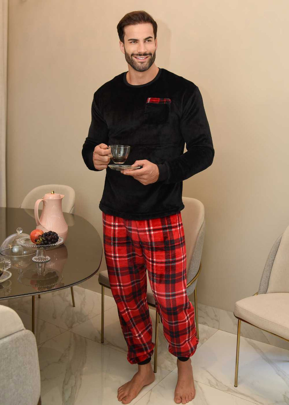 Cor_XADREZ VERMELHO