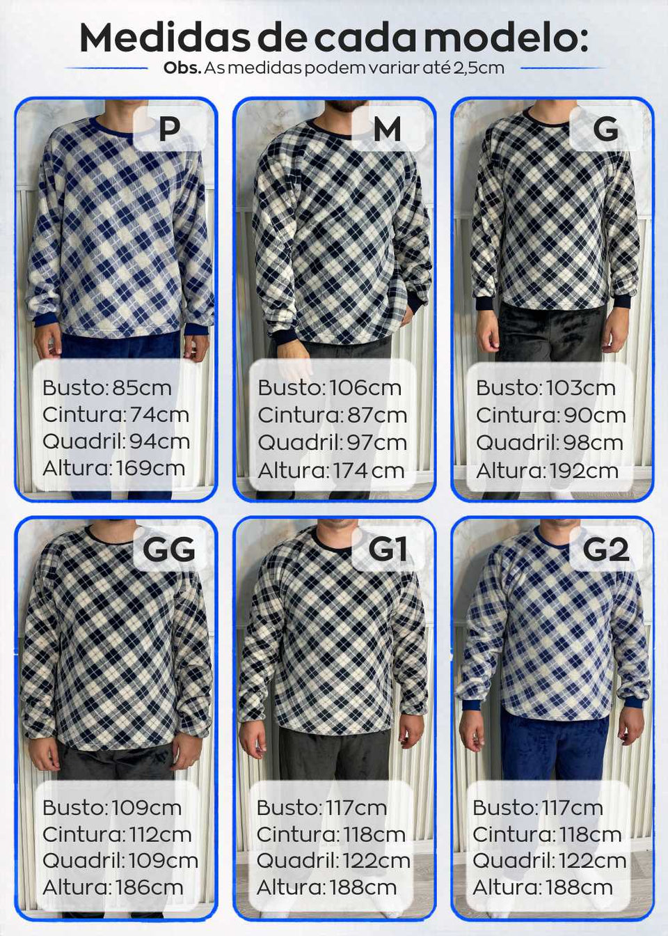 Pijama Masculino Inverno Adulto Fleece Plush Soft Quentinho New