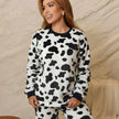 Pijama feminino Adulto Fleece Inverno Plus Size Soft Plush Longo